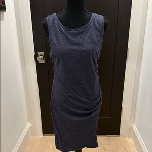 Leith Navy Sleeveless Mini Dress